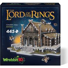 Jigsaw Puzzles Wrebbit Lord of The Rings Golden Hall Edoras 445 Pieces