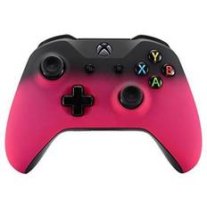 Shadow Rose Red Faceplate Cover, Soft Touch Front Housing Shell Case, Comfortable Soft Grip Kit