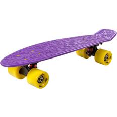 Flybar Skateboard Flybar 22-Inch Plastic Mini Cruiser Skateboard, Purple