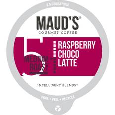 Cocoa Maud's Raspberry Chocolate Coffee Raspberry Choco Latte, 24ct. Solar