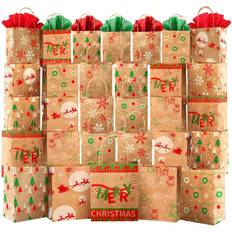 Christmas Gift Bags Bulk Set Includes 4 Extra Large 4 Large 4 Medium with  Tags and Handles Christmas Print Gift Bags Assorted Sizes for Wrapping  Holiday Gifts Pack of 12  Walmart Canada