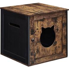 Palram CATSHIRE Cat Litter Box Enclosure Furniture, Hidden Litter
