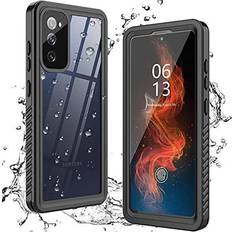Samsung Galaxy S20 FE Wallet Cases ANTSHARE for Samsung Galaxy S20 FE 5G Case Waterproof, Built in Screen Protector 360° Full Body Heavy Duty Protective Shockproof IP68 Underwater Case for Samsung Galaxy S20 FE 5G 6.5inch
