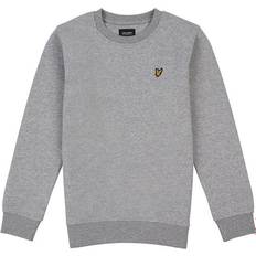 98/104 Collegegensere Lyle & Scott Classic Crew Neck Fleece Sweatshirt - Grey