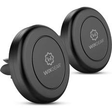 WixGear Universal Air Vent Magnetic Car Mount Phone Holder 2-Pack