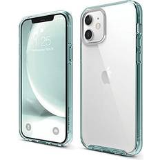 Elago Hybrid Clear Case Compatible with iPhone 12 Case and Compatible with iPhone 12 Pro Case 6.1 Inch (Mint Green) Shockproof Bumper Cover Protective Case