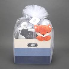 Lambs & Ivy Gift Sets Lambs & Ivy Blue 5-Piece Baby Gift Basket for Baby Shower/Newborn Welcome Home