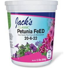 Manure Jacks Nutrients Classic Petunia FeED 20-6-22 Water Food 1.5lb
