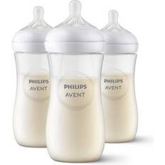 Avent bottles Baby care Avent Philips Natural Baby Bottle with Natural Response Nipple Clear 11oz 3pk SCY906/93