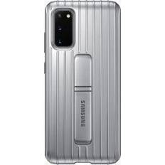 Samsung s20 Mobile Phones Samsung Rugged Protective Cover Galaxy S20 Case Silver