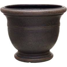 Southern Patio Pots & Planters Southern Patio Jean Pierre Large 14.5 Brownstone Resin Composite Planter