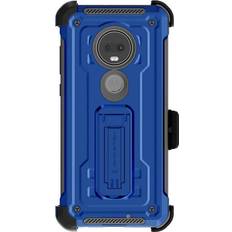 Moto g7 Mobile Phones Ghostek Iron Armor 2 Kickstand Case for Moto G7/G7 Plus Smartphone, Blue/Gray