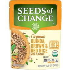 Pasta, Rice & Beans on sale Seeds of Change Organic Quinoa, Brown & Red Rice with Flaxseed Mix Microwavable Pouch