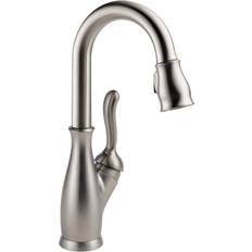 Tub & Shower Faucets Delta Leland Faucet with MagnaTite® Docking Diamond Seal Gray