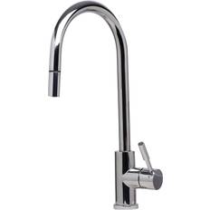 Faucets ALFI brand AB2028-PSS Single Hole Kitchen Faucet with Pull-Down