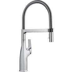 Blanco Kitchen Faucets Blanco Rivana Single-Handle Semi-Pro Gray