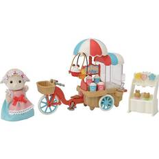 Calico Critters Dolls & Doll Houses Calico Critters Popcorn Trike Dollhouse Playset with Figure and Accessories, Multicolor