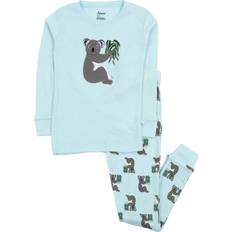 Leveret Kid's Cotton Pajamas Set 2-piece - Koala