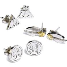Smykkesett Harry Potter Earrings 3-pack (silver plated)