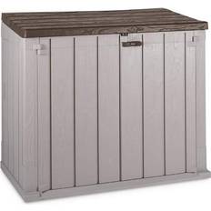 Toomax 29.5 Taupe Gray/Brown Stora Way All Weather Storage Shed Cabinet (Building Area )