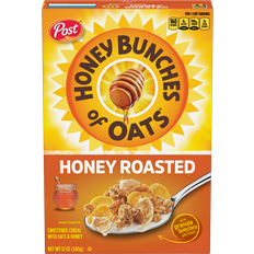 Cereals, Oatmeals & Mueslis Honey Bunches of Oats Honey Bunch of Oats Honey Roasted Cereal, 14.5