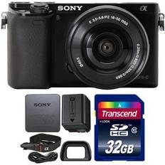 Sony a6000 price Digital Cameras Sony Alpha A6000 Mirrorless Digital Camera Black with 16-50mm Lens and 32GB Memory Card