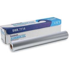 Silver Shipping & Packaging Supplies Premium Quality Aluminum Foil Roll, 18' X 500 Ft, 16 Micron Thickness, Silver