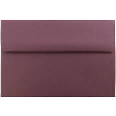 Jam Paper A8 Invitation Envelopes, 5.5 x 8.125, Burgundy, 50/Pack (36395845I) Quill Burgundy