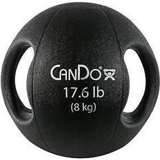Cando Molded Dual-Handle Medicine Ball, 17.6 lb. (8 kg)