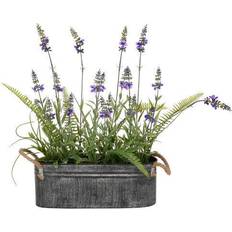 Vickerman Pots, Plants & Cultivation Vickerman 524664 - 16" Lavender Flower Fern Flowers