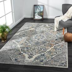 Polypropylene Carpets Persian Area Rugs 4620 Blue, Beige 24x36"