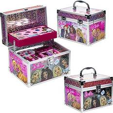 Barbie Role Playing Toys Barbie Townley Girl Train Case Cosmetic Makeup Set for Girls Ages 3