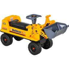 Ride-On Cars on sale Kids Bulldozer Ride-On Toy for Toddlers w/ Storage, Digger, Sounds