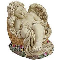 Design Toscano Afternoon Nap Angel Sculpture L Figurine 12.5"