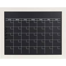 DesignOvation 23" Beatrice Framed Magnetic Chalkboard Calendar