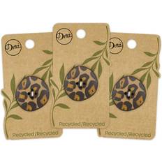 Dritz 30mm Recycled Printed Leather Buttons