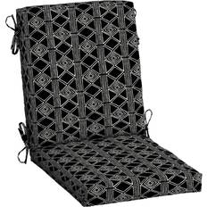 Arden Selections 44" High Dining Chair Cushions Black, White