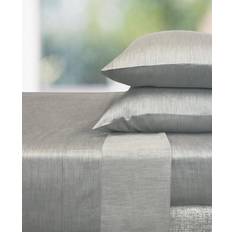 Bed Sheets on sale BedVoyage Melange Bamboo Cotton Bed Sheet Silver