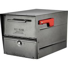 Letterboxes Architectural Mailboxes 6400 Oasis Eclipse Post Mount Locking Drop