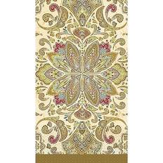 Amscan Textured Paisley 7.75'' x 4.5'' Guest Towels, 4/Pack, 16 Per Pack (530031) Multicolor