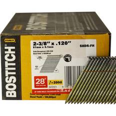 Hardware Nails Bostitch 2,000-Qty 2-3/8 .120 Ring Shank Degree Wire Collated