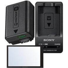 Sony a6000 price Digital Cameras Sony A6000 A6300 Accessory Bundle Sony NPFW50 Charger Screen Protector
