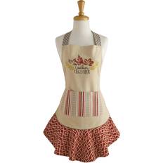 Aprons DII Imports Gather Together Ruffle Apron Multicolor