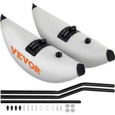 Fishing Accessories VEVOR Kayak Outrigger Stabilizer Inflatable Outrigger Float 2PCS PVC w/ Arms Rod