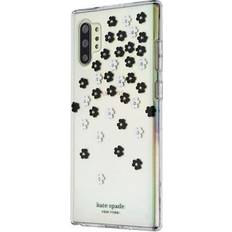 Protective Hardshell Case for Galaxy Note10 /Note10 5G Scattered Flowers/Clear Gray