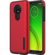 Moto g7 Mobile Phone Accessories Incipio DualPro Smartphone Case for Motorola Moto G7 Power Red/Black
