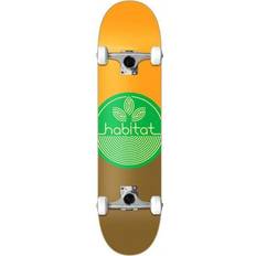 Komplette skateboards på salg Habitat Komplet Skateboard Leaf Dot (Grøn) Grøn 7.75"