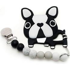 Loulou Lollipop Terrier Teether With Clip Multi Multi