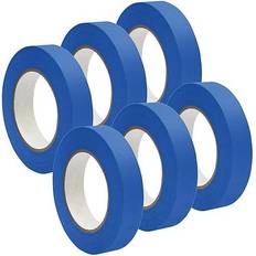 Blue Packaging Tapes & Box Strapping DSS Distributing 1" x 55 Yds, Premium Grade Masking Tape, Blue, 6 Rolls/Bundle (DSS46163-6) Blue