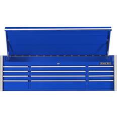 72 In. 12-Drawer Top Chest, Blue